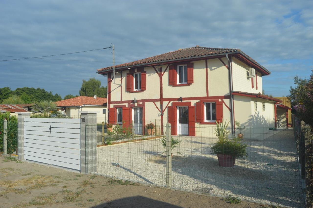 Charmante maison Landaise Lit-et-Mixe Extérieur photo